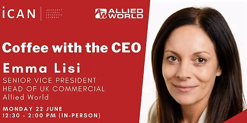 iCAN Coffee with the CEO with Emma Lisi at Allied World