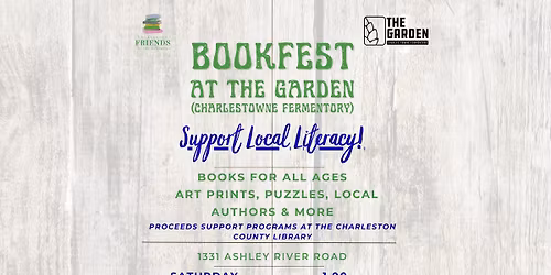 Book Fest at the Garden!