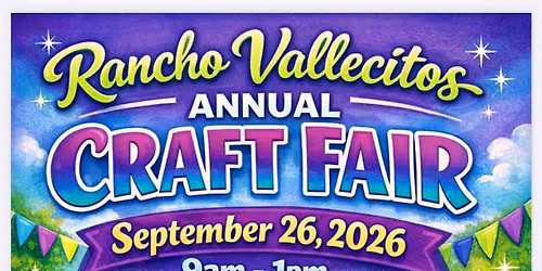  Rancho Vallecitos Craft Fair