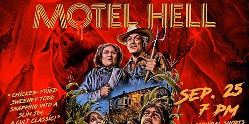 Black comedy horror cult classic MOTEL HELL (1980)