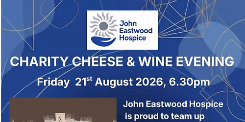 Charity Cheese & Wine night