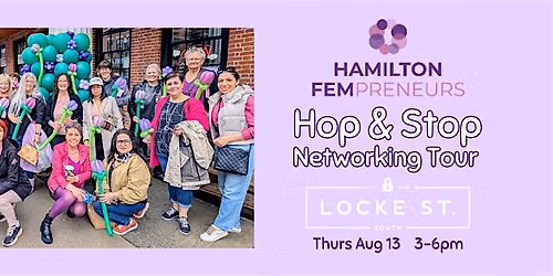 Hop & Stop Networking Tour for Women Entrepreneurs