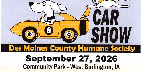 8th Annual Des Moines County Humane Society Car Show