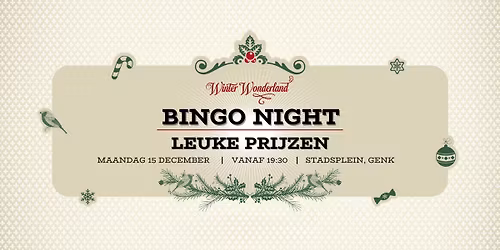 WINTER WONDERLAND I BINGO NIGHT