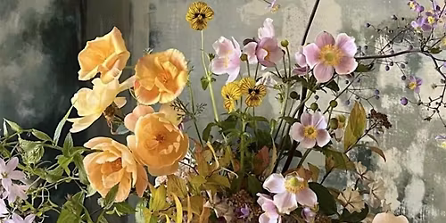French Country Kitchen Floral Design Workshop