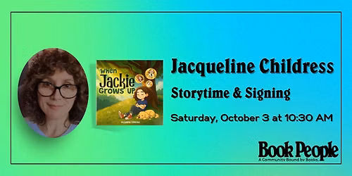 BookPeople Presents: A Special Storytime with Jacqueline Childress
