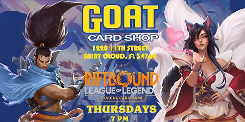 Thursday Night Riftbound Locals