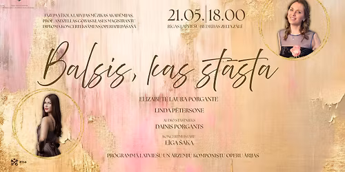 JVLMA ma\u0123istrantu diploma koncerteks\u0101mens operdzied\u0101\u0161an\u0101 "Balsis, kas st\u0101sta"