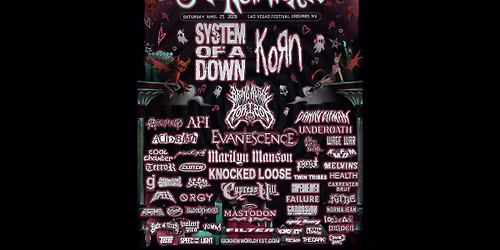Sick New World Festival: System of a Down & Korn