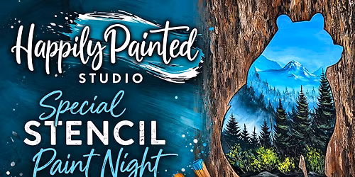 The Bear Within Ages 14+ Event @ Happily Painted Studio