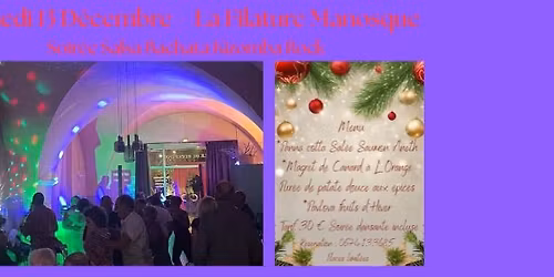 Soir\u00e9\u00e9 Salsa Bachata Kizomba Rock " Sp\u00e9cial F\u00eate de Fin d'ann\u00e9e "