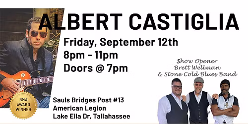 Albert Castiglia Band at Cafe Eleven