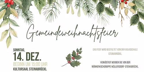 Gemeindeweihnachtsfeier