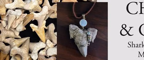 Chomp & Charm - Shark Tooth Necklace Make and Take