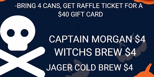 Halloween Pirate Party w Captain Morgan!