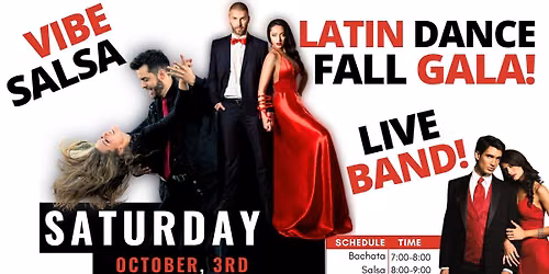 \ud83d\udea8 Latin Dance Fall Gala!! \ud83d\udea8!! \ud83d\udc83\ud83d\udd7a Gala d'Autumne!! \ud83e\udd73 LIVE BAND\ud83c\udfb6 + World Champs!!\ud83c\udf0d\ud83c\udfc6