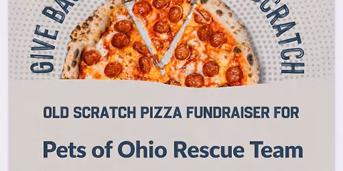 Dine to Donate and ADOPTION event at Old Scratch 
