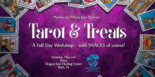 Tarot & Treats - an immersive workshop with lots of snacks!
