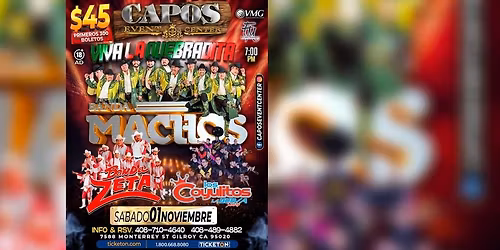 BANDA MACHOS, BANDA ZETA & LOS COYULITOS 