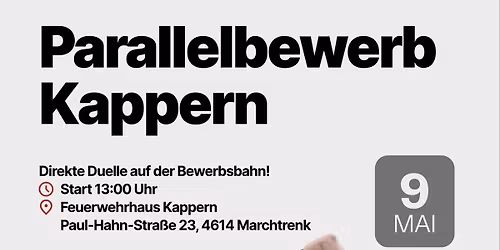 Parallelbewerb der Feuerwehr Kappern