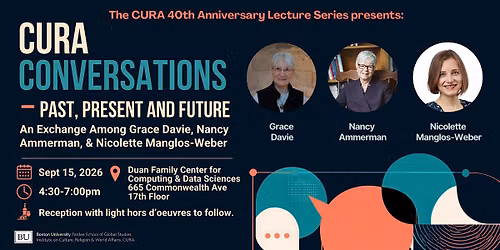 CURA Conversations: Past, Present and Future
