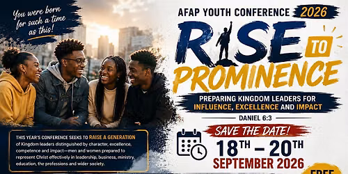 AFAP YOUTH CONFERENCE 2027