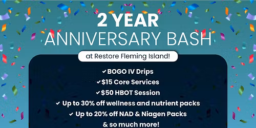 2 Year Anniversary Bash