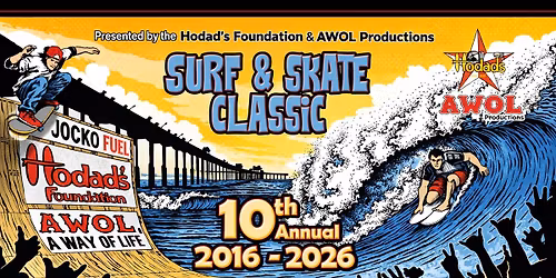 \ud83c\udf0a\ud83d\udd25 10th Annual Ocean Beach Pier Surf & Skate Classic \ud83d\udd25\ud83c\udf0a