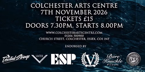 Ghosts Of Atlantis + Knocked For Six & DJ Mixology @ The Colchester Arts Centre