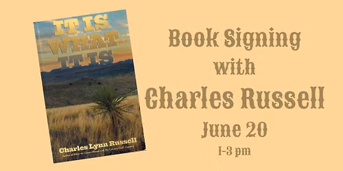 Book Signing with Charlie Russell
