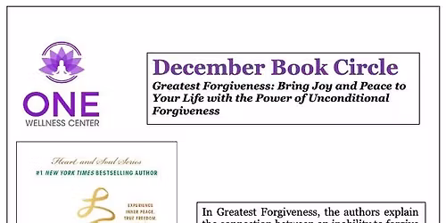Free Book Circle- Greatest Forgiveness