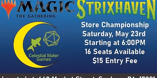 Secrets Of Strixhaven Store Championship