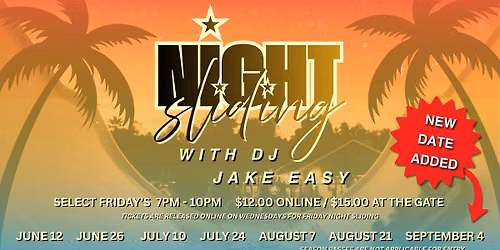Night Sliding with DJ Jake Easy