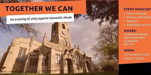 TOGETHER WE CAN: An evening of unity against domestic abuse