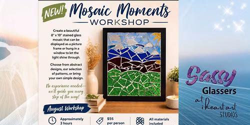 Sassy Glassers - Mosaic Moments