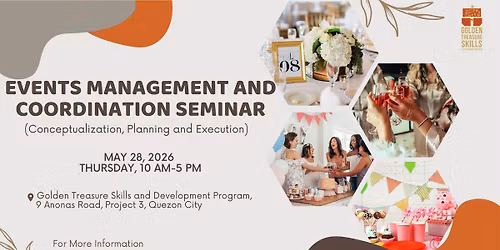 Events Management and Coordination Seminar