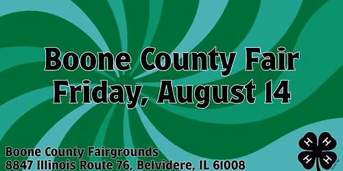Boone County Fair 4-H Shows (Friday)