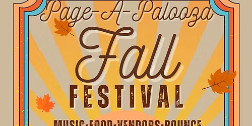 Page-A-Palooza Fall Festival