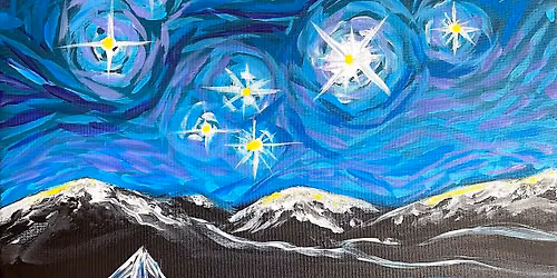 Paint and Wine Night in Dunedin - Matariki Stars — No8 Distillery