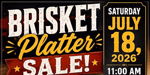 Brisket Platter Sale