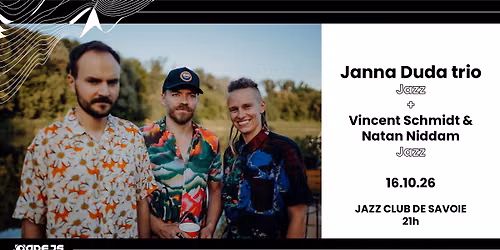 Joanna Duda + Vincent Schmidt & Natan Niddam, Festival Jazz Contreband au Jazz Club de Savoie