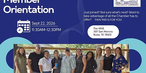 Member Orientation