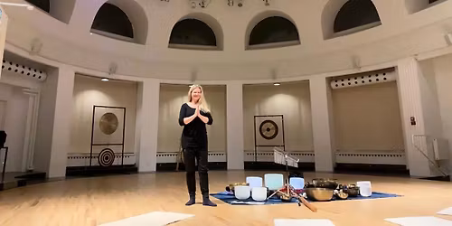 Kbh: Mental detox med Klangbad i Kuppelsalen - d.10. januar