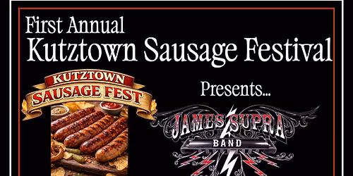 The James Supra Band @ First Annual Kutztown Fair Sausage Festival