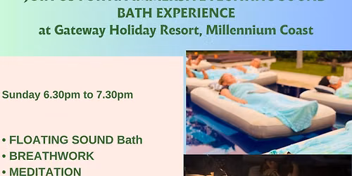 Floating Sound Bath at Gateway Resort - SOLD OUT