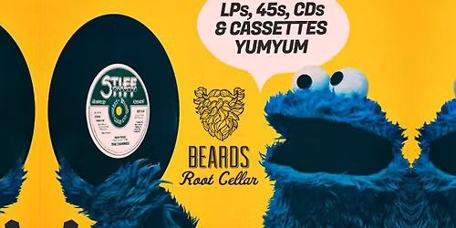 CRATE DIG Pop-Up Record Shop @ Beards Root Cellar