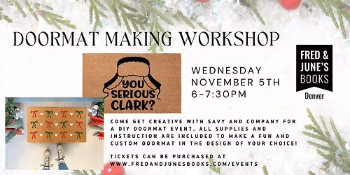 Doormat Making Workshop (Denver)