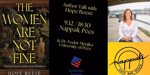 "The Women Are Not Fine," with Author Hope Reese