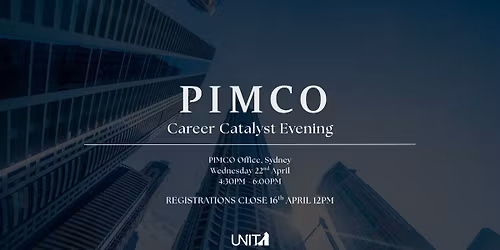 PIMCO: Career Catalyst Evening
