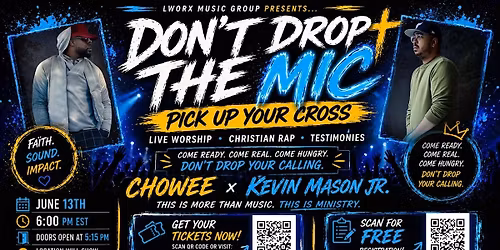 Don't Drop The Mic: Pick Up Your Cross